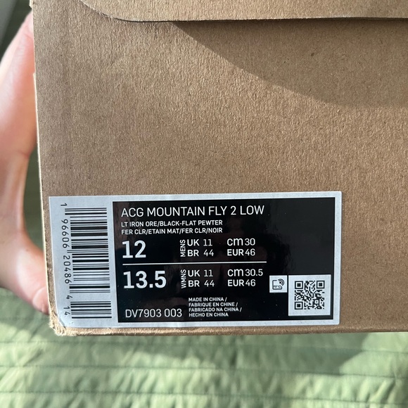 Nike ACG Mountain Fly Low 2 Shoes - Light Iron Ore - Picture 4 of 4